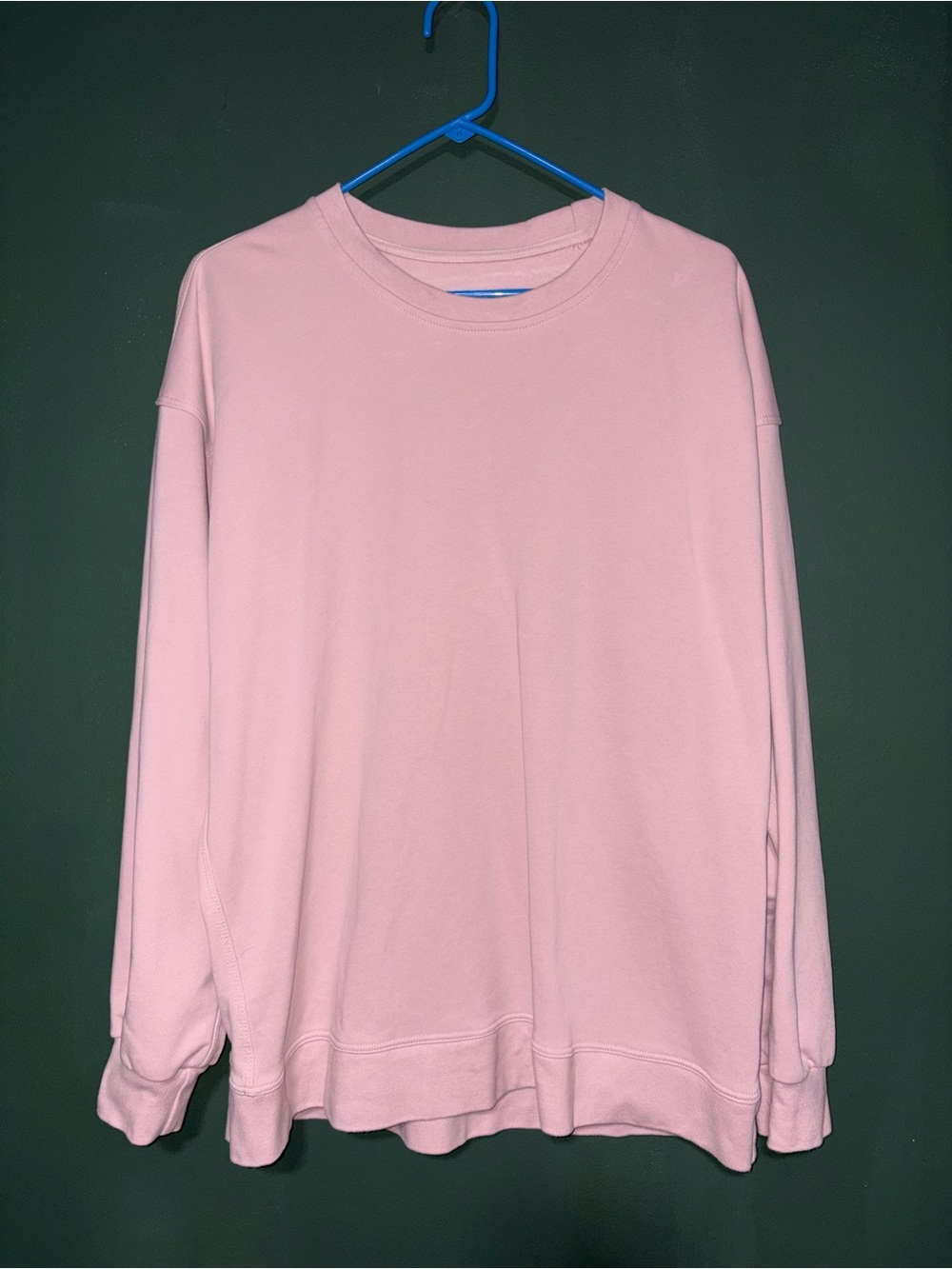Lululemon Perfectly Oversized Crew- Strawberry Milkshake - Picture 3 of 6